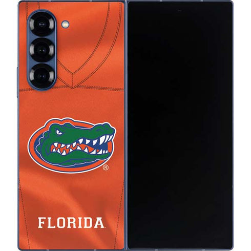 University of Florida Orange Jersey Galaxy Z Fold6 Skin