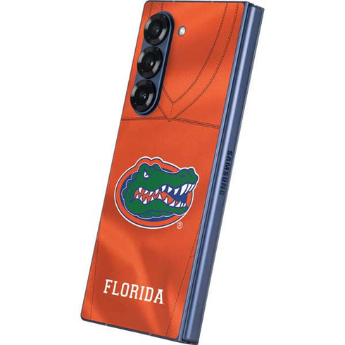 University of Florida Orange Jersey Galaxy Z Fold6 Skin
