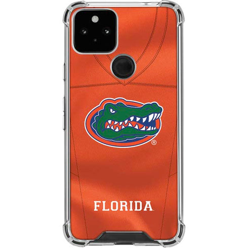 University of Florida Orange Jersey Google Pixel 5 Clear Case
