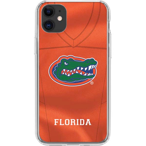 University of Florida Orange Jersey iPhone 11 Clear Case