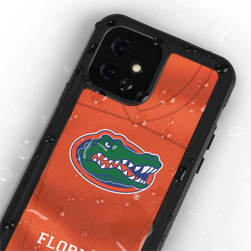 University of Florida Orange Jersey iPhone 12 Mini Waterproof Case