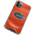 University of Florida Orange Jersey iPhone 12 Pro Clear Case