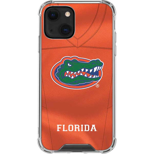 University of Florida Orange Jersey iPhone 13 Clear Case