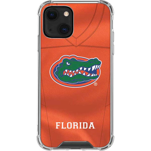 University of Florida Orange Jersey iPhone 13 Mini Clear Case