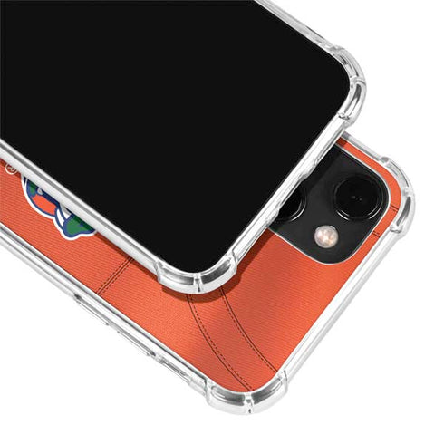 University of Florida Orange Jersey iPhone 13 Mini Clear Case