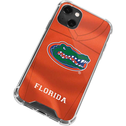University of Florida Orange Jersey iPhone 13 Mini Clear Case