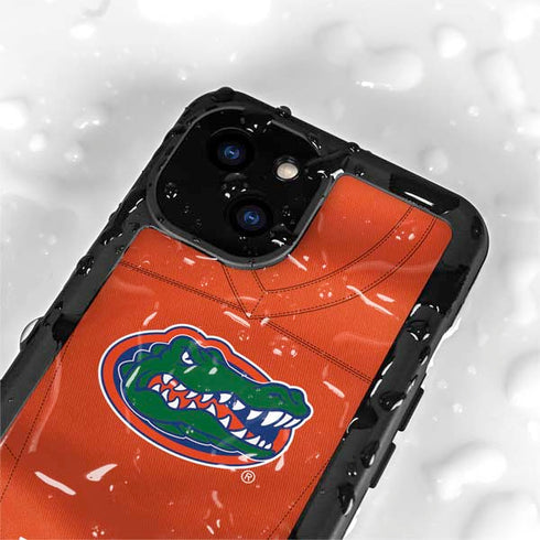University of Florida Orange Jersey iPhone 13 Mini Waterproof Case