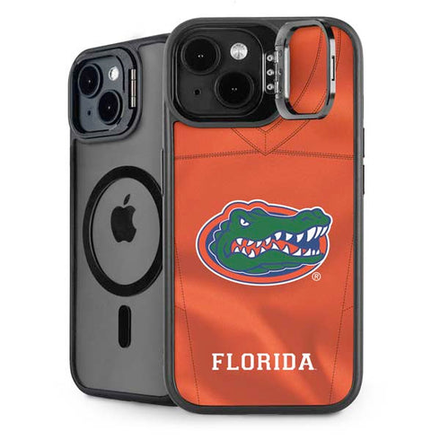 University of Florida Orange Jersey iPhone 15 Plus Kickstand Case