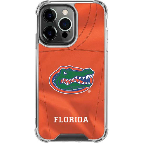 University of Florida Orange Jersey iPhone 15 Pro Max Clear Case