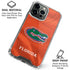 University of Florida Orange Jersey iPhone 15 Pro Max Clear Case