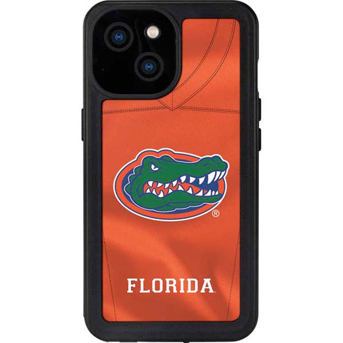 University of Florida Orange Jersey iPhone 15 Waterproof Case