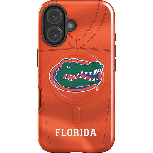 University of Florida Orange Jersey iPhone 16 Magsafe Impact Case
