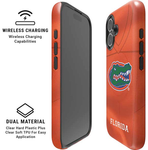 University of Florida Orange Jersey iPhone 16 Magsafe Impact Case