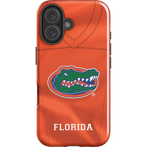 University of Florida Orange Jersey iPhone 16 Plus Impact Case