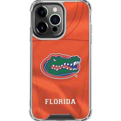University of Florida Orange Jersey iPhone 16 Pro Max Clear Case