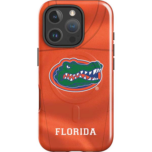 University of Florida Orange Jersey iPhone 16 Pro Max Magsafe Impact Case
