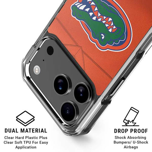 University of Florida Orange Jersey iPhone 18 Pro Clear Case