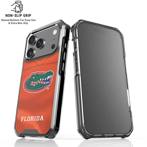 University of Florida Orange Jersey iPhone 18 Pro Clear Case