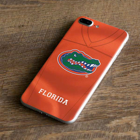University of Florida Orange Jersey iPhone 8 Plus Skin