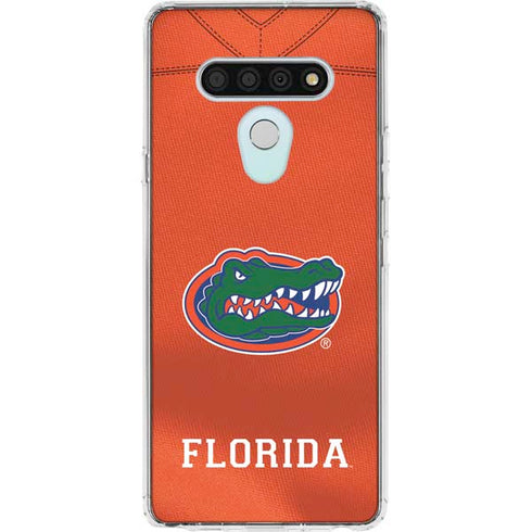 University of Florida Orange Jersey LG Stylo 6 Clear Case