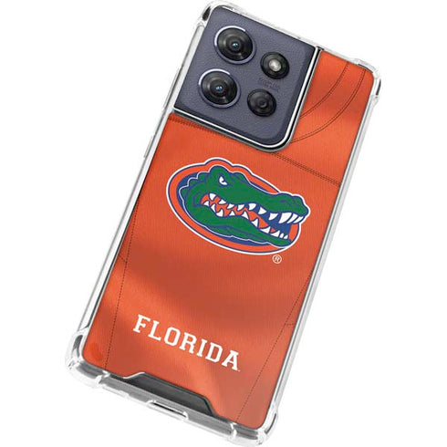 University of Florida Orange Jersey Moto G 5G (2025) Clear Case