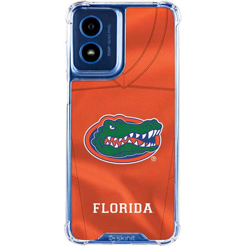 University of Florida Orange Jersey Moto G 5G (2024) Clear Case