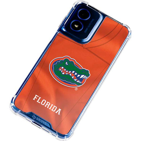 University of Florida Orange Jersey Moto G 5G (2024) Clear Case