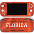 University of Florida Orange Jersey Nintendo Switch Lite Skin