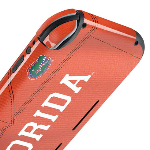 University of Florida Orange Jersey Nintendo Switch Lite Skin