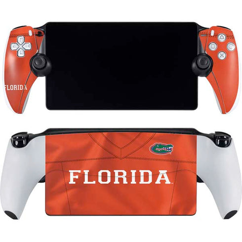 University of Florida Orange Jersey PlayStation Portal Remote Player Skin