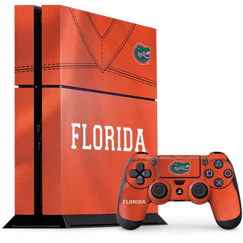 University of Florida Orange Jersey PS4 Console and Controller Bundle Skin