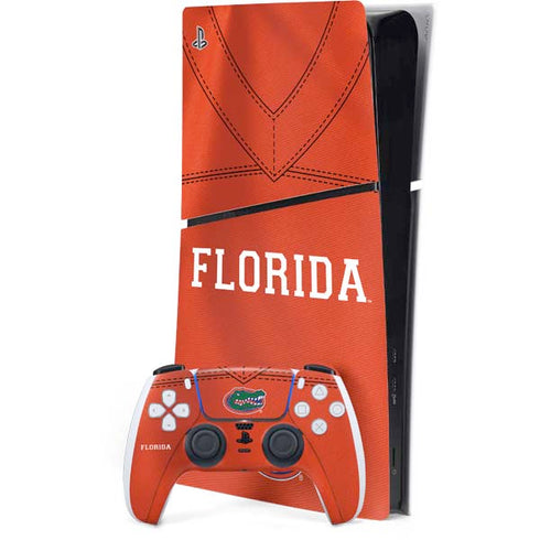 University of Florida Orange Jersey PS5 Slim Digital Edition Bundle Skin