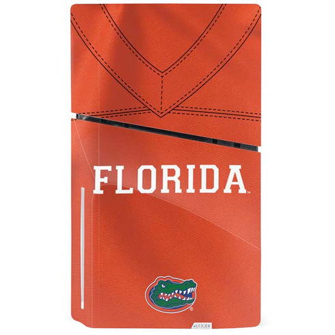University of Florida Orange Jersey PS5 Slim Disk Console Skin