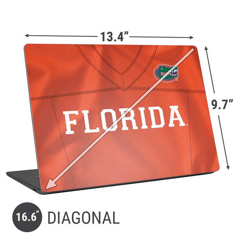 University of Florida Orange Jersey Universal Laptop 16.6in (13.4 x 9.7in) Skin
