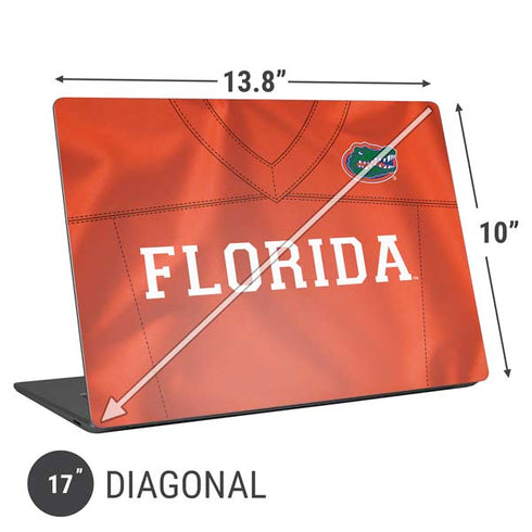 University of Florida Orange Jersey Universal Laptop 17in (13.8 x 10in) Skin