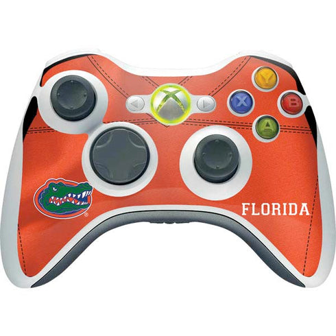 University of Florida Orange Jersey Xbox 360 Wireless Controller Skin