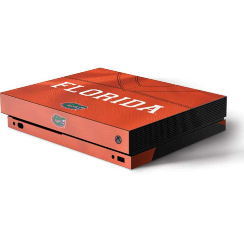 University of Florida Orange Jersey Xbox One X Console Skin