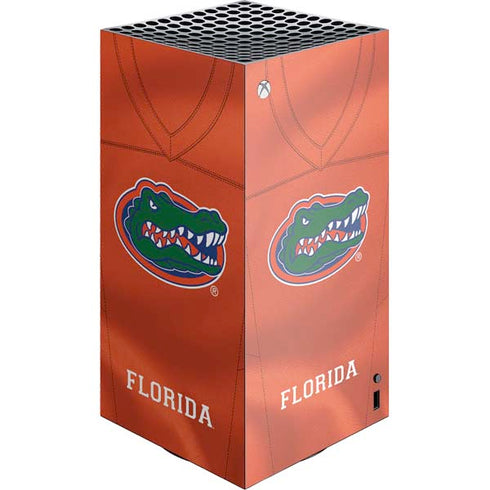 University of Florida Orange Jersey XBox Series X Digital Edition Console Skin