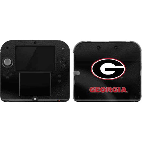 University of Georgia Black Jersey Nintendo Skins