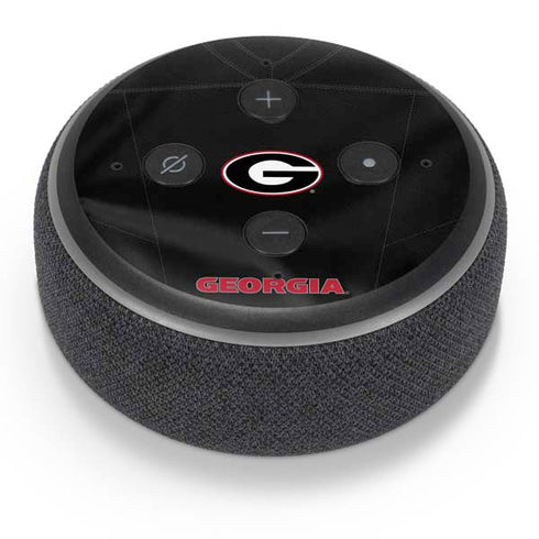 University of Georgia Black Jersey Amazon Echo Dot Skin