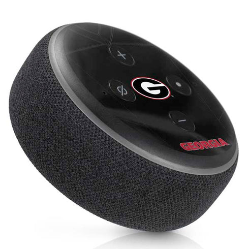University of Georgia Black Jersey Amazon Echo Dot Skin