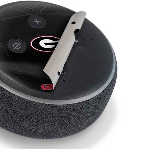 University of Georgia Black Jersey Amazon Echo Dot Skin