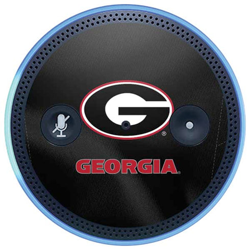 University of Georgia Black Jersey Amazon Echo Skin