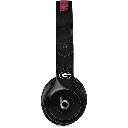 University of Georgia Black Jersey Beats Solo 2 Wired Skin