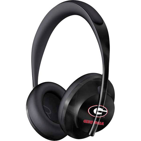 University of Georgia Black Jersey Bose Noise Cancelling Headphones 700 Skin