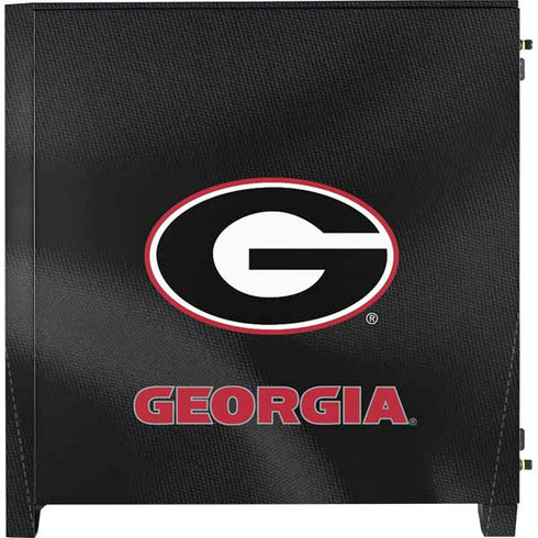 University of Georgia Black Jersey Corsair 4000D Tempered Glass Mid-Tower ATX Case Skin