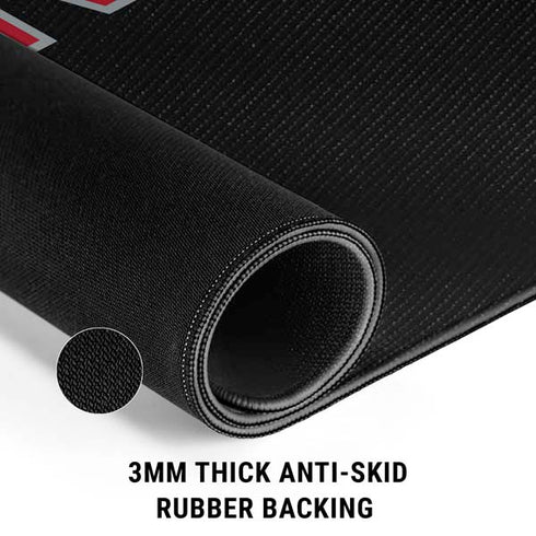 University of Georgia Black Jersey Gaming Mouse Pad