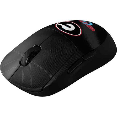 University of Georgia Black Jersey G Pro Wireless Gaming Mouse Skin