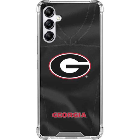 University of Georgia Black Jersey Gabb Phone 4 Clear Case