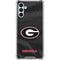 University of Georgia Black Jersey Galaxy A13 5G Clear Case